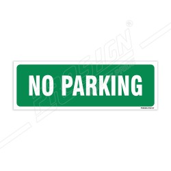No Parking Sign| Protector FireSafety