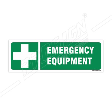 Emergency Equipment Sign| Protector FireSafety