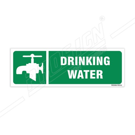 Drinking Water Sign| Protector FireSafety