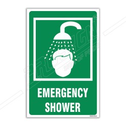 Emergency Shower Sign| Protector FireSafety