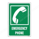Emergency Phone Sign| Protector FireSafety
