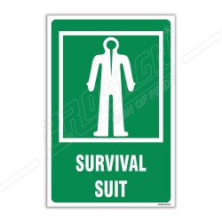 Survival Suit Sign| Protector FireSafety