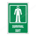 Survival Suit Sign| Protector FireSafety