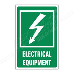 Electrical Equipment Sign| Protector FireSafety