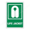 Life Jacket Sign| Protector FireSafety