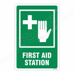 First Aid Station Sign| Protector FireSafety