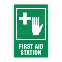 First Aid Station Sign| Protector FireSafety