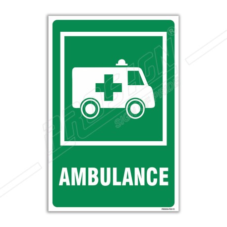 Ambulance Sign| Protector FireSafety