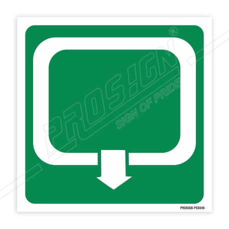 Way Out Sign| Protector FireSafety