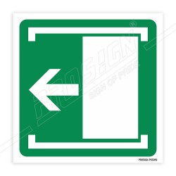 Slide To Open Sign| Protector FireSafety