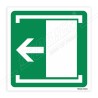 Slide To Open Sign| Protector FireSafety