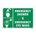 Emergency Shower & Eye Wash Sign| Protector FireSafety