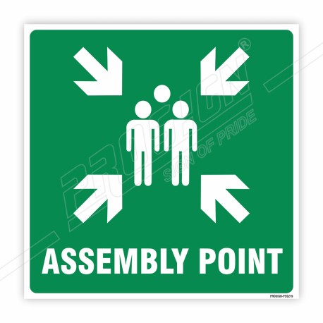 Assembly Point Sign| Protector FireSafety