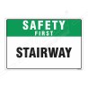 Stairway Safety First Sign| Protector FireSafety