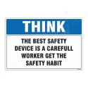 Think Safety Sign| Protector FireSafety