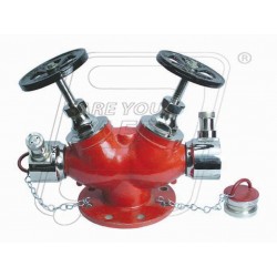 Fire hydrant landing valve double stainless steel ISI 