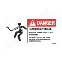 Multiple Power Sources May Be Present Electrical Safety Label| Protector FireSafety