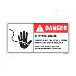 Electrical Safety Label| Protector FireSafety