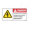 Equipment May Be Powered By Multiple Sources Electrical Safety Label| Protector FireSafety