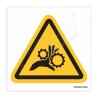 Moving Parts Be Careful Hazardous Label| Protector FireSafety