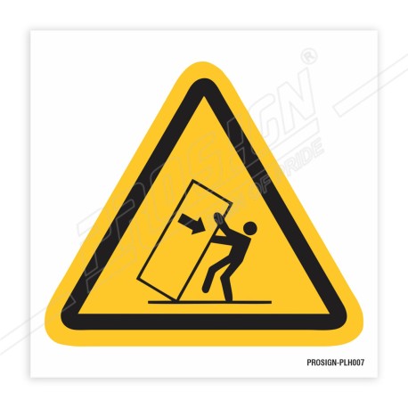 Body Crush Tip Over Hazardous Label| Protector FireSafety