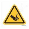 Cutting Hands Hazardous Label| Protector FireSafety