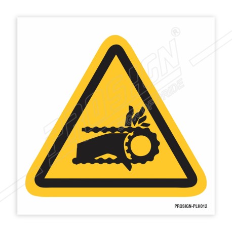 Hand Entanglement Hazardous Label| Protector FireSafety