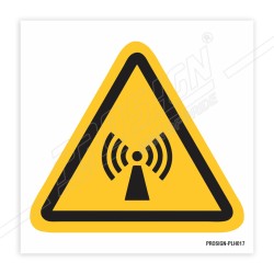 Non Ionizing Hazardous Label| Protector FireSafety