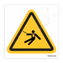 Electric Shock Hazard Hazardous Label| Protector FireSafety