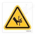 Pinch Point Hazardous Label| Protector FireSafety