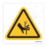 Pinch Point Hazardous Label| Protector FireSafety