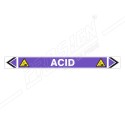 Acid Pipe Marking Sticker Sign| Protector FireSafety