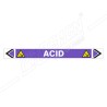 Acid Pipe Marking Sticker Sign| Protector FireSafety