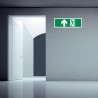 Exit Man With Left Up Arrow Sign| Protector FireSafety