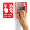 Fire Alarm Call Point Sign| Protector FireSafety