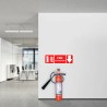 Fire Extinguisher Down Arrow Sign| Protector FireSafety