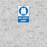 Use Safety Jacket Mandatory Sign| Protector FireSafety