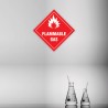 Flammable Gas Hazardous Sign| Protector FireSafety