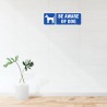 Be Aware Of Dog Sign| Protector FireSafety