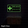 First Aid Kit English And Hindi Sign| Protector FireSafety