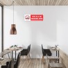 This Is A No Smoking Area Prohibition Sign| Protector FireSafety