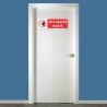 No Entry Gujrati Prohibition Sign| Protector FireSafety