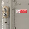 Do Not Touch Man Working Prohibition Sign | Protector FireSafety