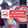 No Smoking In This Vehicle Gujrati Prohibition Sign| Protector FireSafety