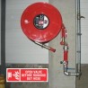 Open Valve Before Running Out Hose Fire Sign| Protector FireSafety