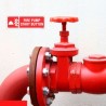 Fire Pump Start Button Sign| Protector FireSafety