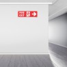 Fire Exit Right Arrow Sign| Protector FireSafety