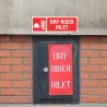 Dry Riser Inlet Sign| Protector FireSafety