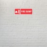 Fire Bump Sign| Protector FireSafety