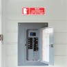Main Electricity Cut Off Point Fire Sign| Protector FireSafety